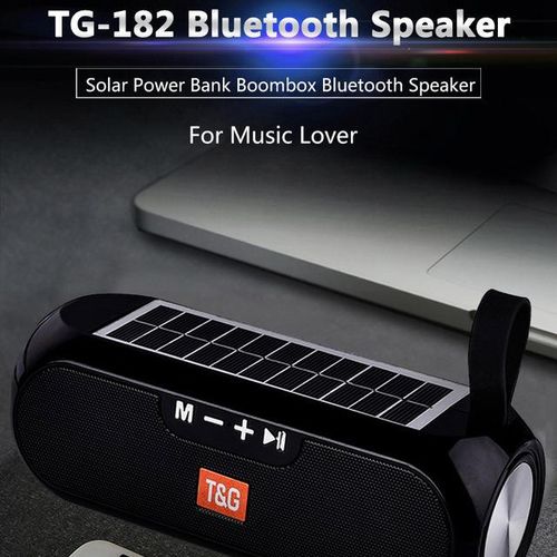 Zk40 Portable Solar Charging Bluetooth Speaker Wireless Stereo Music Box Solar Power Bank Boombox Waterproof Usb Aux Fm Radio