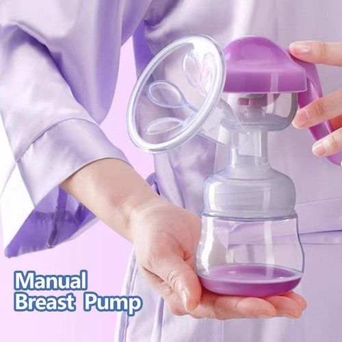 Painless silent large suction portable hand breast pump Maternity products material
