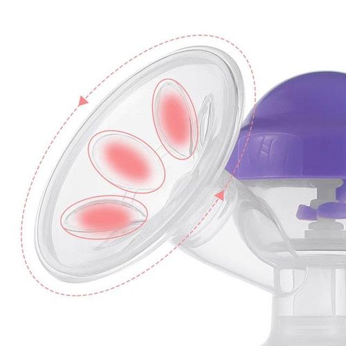 Painless silent large suction portable hand breast pump Maternity products material