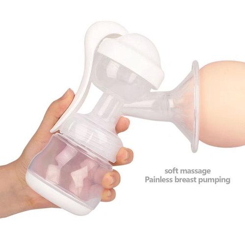 Painless silent large suction portable hand breast pump Maternity products material