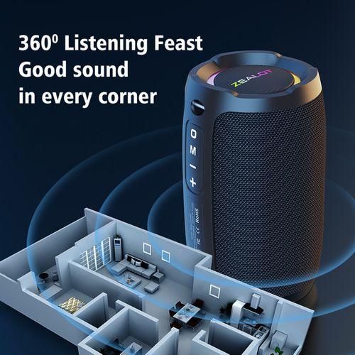 Zealot S49 Portable Wireless Speaker With BT 5.2 Technology