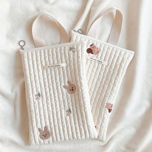 Cotton Baby Diaper Bags Caddy Organizer Nappy Pouch Pocket Babies Accessories Newborn Essentials Care Bag Mini Mommy Handbags