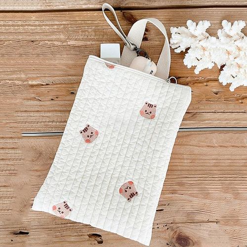 Cotton Baby Diaper Bags Caddy Organizer Nappy Pouch Pocket Babies Accessories Newborn Essentials Care Bag Mini Mommy Handbags