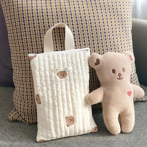 Cotton Baby Diaper Bags Caddy Organizer Nappy Pouch Pocket Babies Accessories Newborn Essentials Care Bag Mini Mommy Handbags