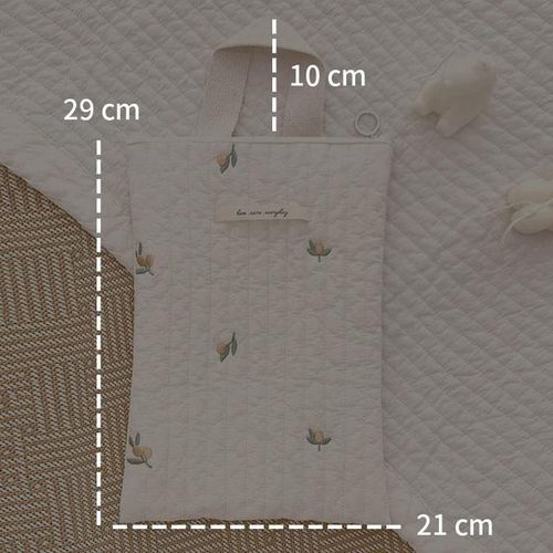 Cotton Baby Diaper Bags Caddy Organizer Nappy Pouch Pocket Babies Accessories Newborn Essentials Care Bag Mini Mommy Handbags