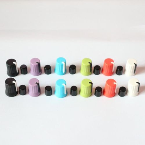 12PCS Rotary Control Knob Traktor Knob For Rane Mixer TTM 57 58 61 62 64 68