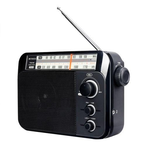 TR604 AM FM Radio Portable Transistor Analog Radio Stereo Record World Band Receiver