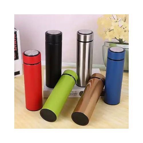 Portable Stainless Steel Vacuum Bottle - Pink