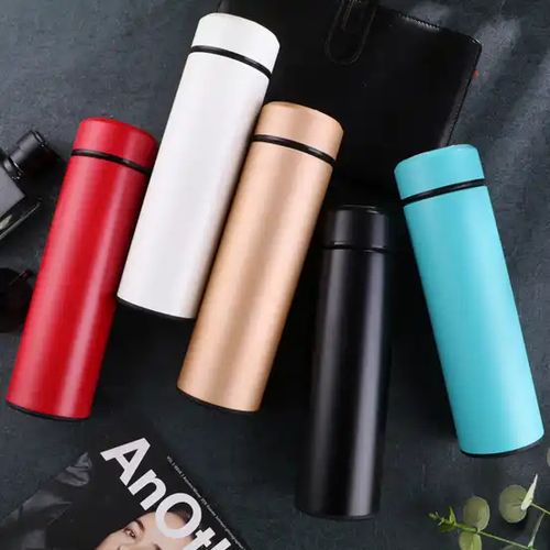 Portable Stainless Steel Vacuum Bottle - Pink