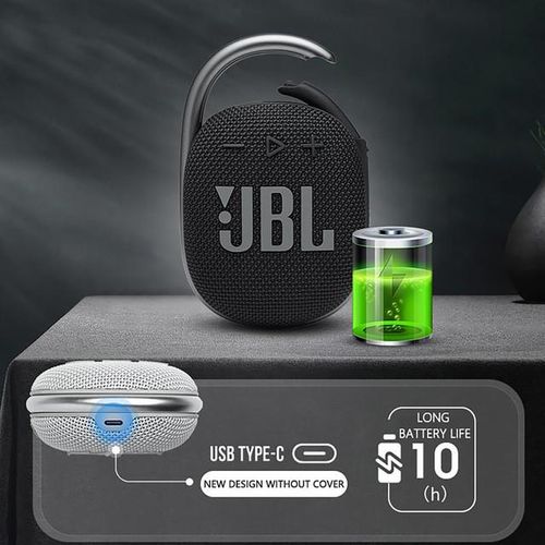Jbl Clip 4 Wireless Bluetooth 5.1 Mini Speakers Clip4 Portable Ip67 Waterproof Outdoor Bass Speakers With Hook 10 Hours
