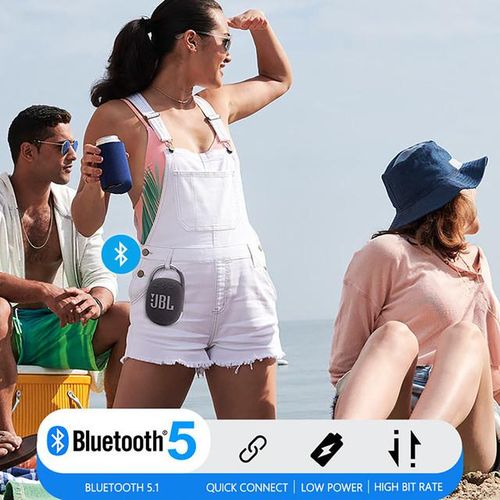 Jbl Clip 4 Wireless Bluetooth 5.1 Mini Speakers Clip4 Portable Ip67 Waterproof Outdoor Bass Speakers With Hook 10 Hours