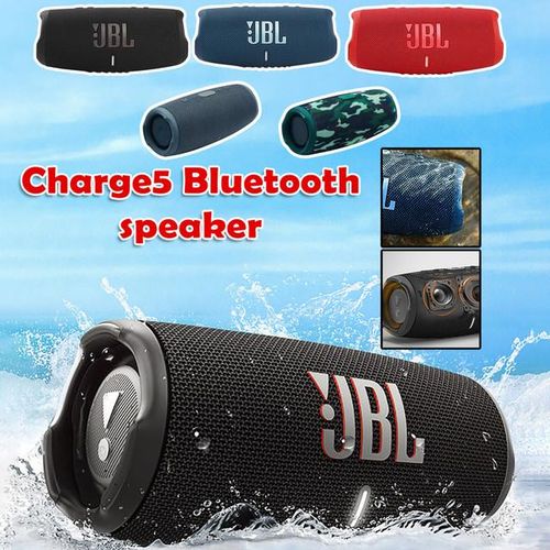 Jblcharge 5 Portable Outdoor Waterproof Speaker Bluetooth Wireless Loudspeaker Deep Bass Sound Music Box Subwoofer Speakers New