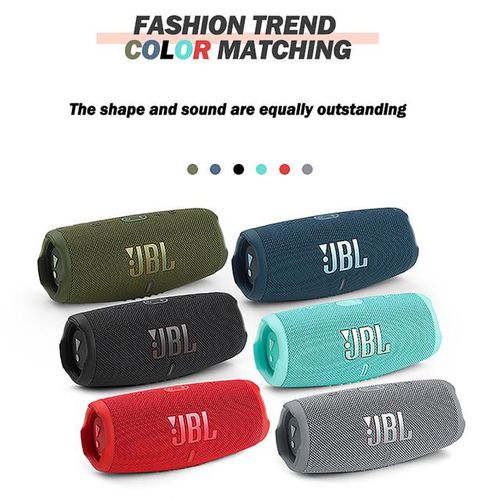 Jblcharge 5 Portable Outdoor Waterproof Speaker Bluetooth Wireless Loudspeaker Deep Bass Sound Music Box Subwoofer Speakers New
