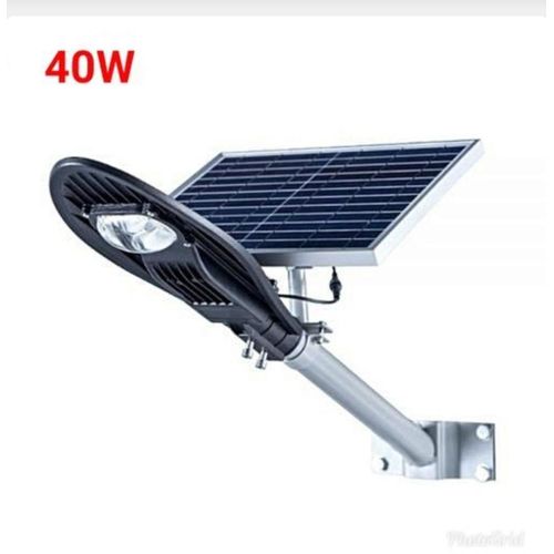 Pro Solar Solar Street Light 40W suitable for a home compound, gardens, walk and driveways, car parking,yards, hotels, restaurants, schools, hospitals.... SOLAR bulb like power, auto switch on & off at night and day
