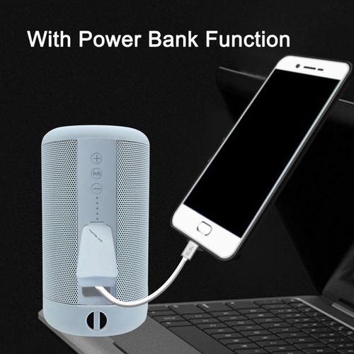 Hi Fi Sound Super Bass Wireless Ipx5 Waterproof Outdoor Motorcycle Bike Power Bank Stereo Portable Bluetooth Speaker