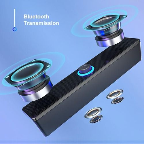Soundbar With Subwoofer Tv Sound Bar Home Theatre System Bluetooth Speaker Extra Bass Pc Computer Speakers Bass Stereo