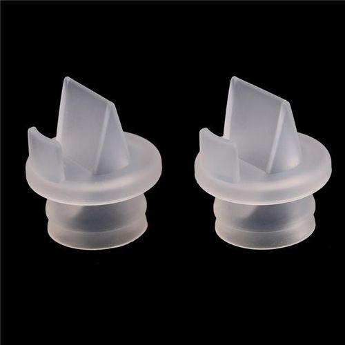 1/2/5pcs Backflow Protection Breast Pump Accessory Duckbill Valve Solid Color Breast Pumps Accessories