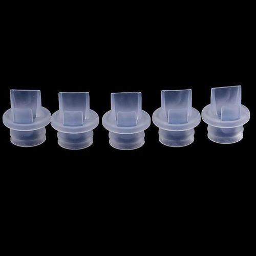1/2/5pcs Backflow Protection Breast Pump Accessory Duckbill Valve Solid Color Breast Pumps Accessories