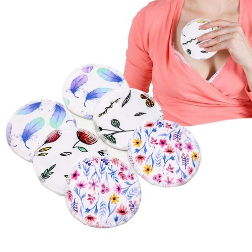 Nursing Pads Washable Breast Pad Breastfeeding Super Absorbency Bamboo Terry Mum Waterproof Feeding Pad Reusable New