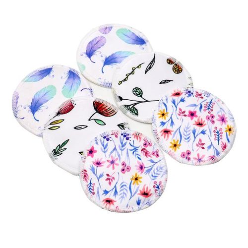 Nursing Pads Washable Breast Pad Breastfeeding Super Absorbency Bamboo Terry Mum Waterproof Feeding Pad Reusable New