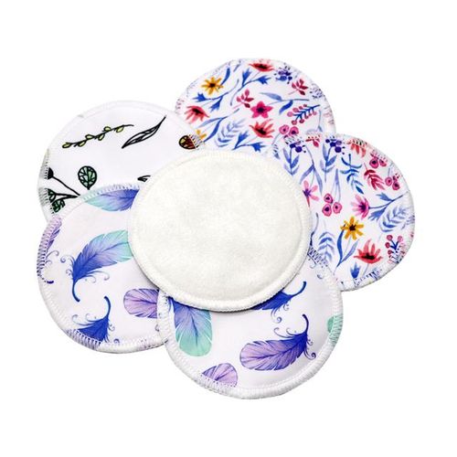 Nursing Pads Washable Breast Pad Breastfeeding Super Absorbency Bamboo Terry Mum Waterproof Feeding Pad Reusable New