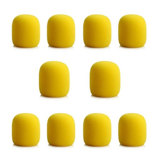 10Pcs Microphone Foam Mic Sponge Cover