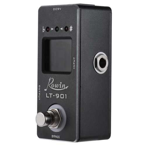 Mini Chromatic Guitar Tuner Pedal Effect True Bypass LCD