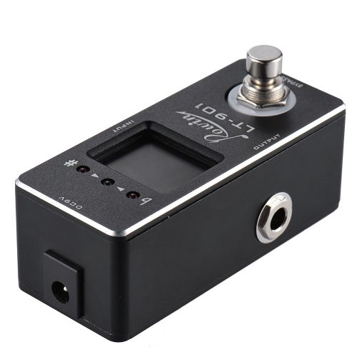 Mini Chromatic Guitar Tuner Pedal Effect True Bypass LCD
