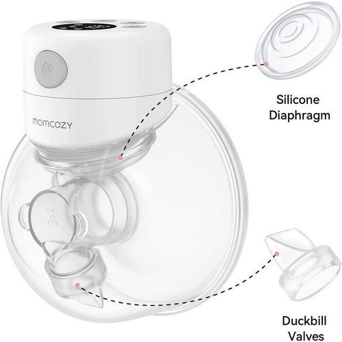 Silicone Duckbill Valve And Diaphragm Breast Pump Parts Protection Baby Feeding Manual/Electric Breast Pump Accessories