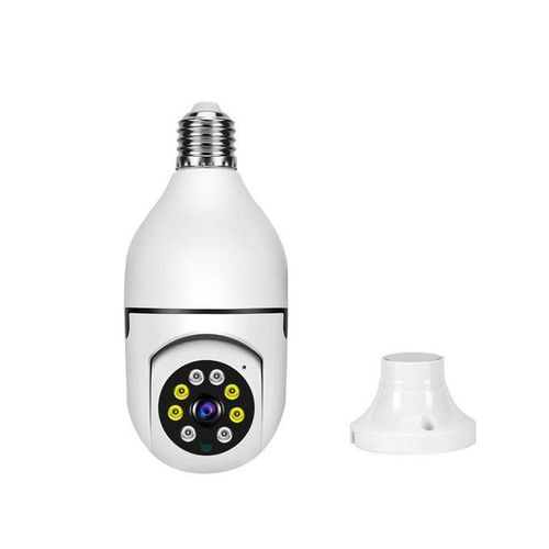 V380pro Bulb Camera Wireless WiFi Intelligent Security Monitoring 360 Mobile Tracking Alarm 2 Million Cross