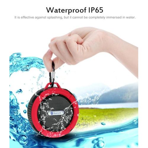 Protable Waterproof Bluetooth Speaker Big Suction Cup Hook Bluetooth Stereo Outdoor Sports Tf Subwoofer Mini Speakers New