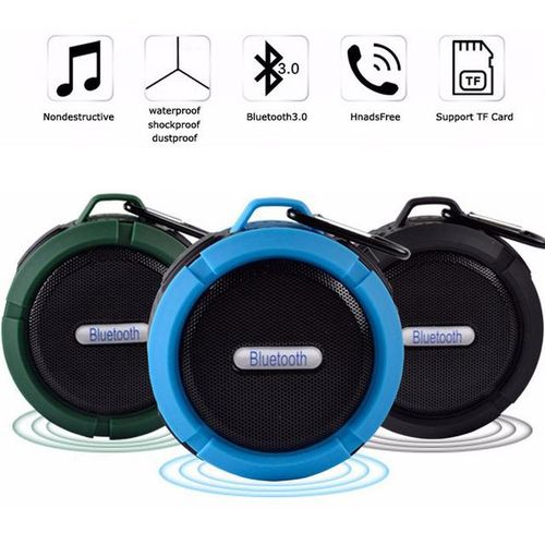 Protable Waterproof Bluetooth Speaker Big Suction Cup Hook Bluetooth Stereo Outdoor Sports Tf Subwoofer Mini Speakers New