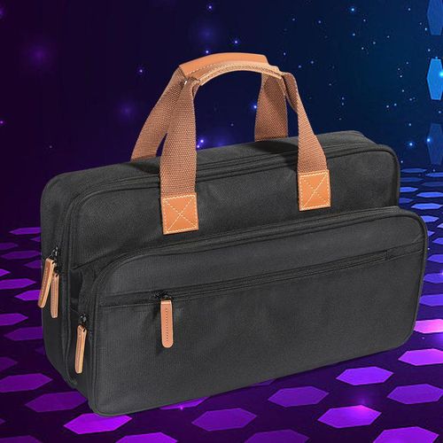 EVA Turntables Protective Case Scratch-resistant Carrying Storage Bags with PU Handle for Numark Party Mix II/Pioneer DJ DDJ-200