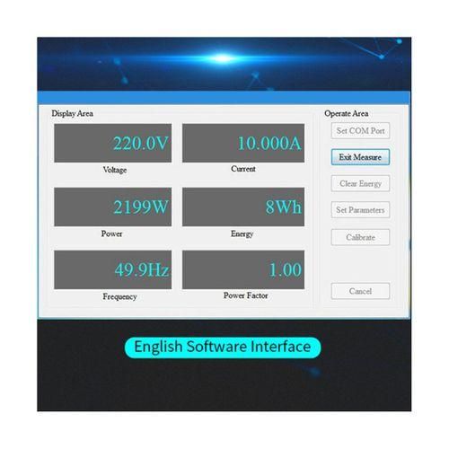 915 Generation 100A PZEM 004T 30 Version Wattmeter Kwh Meter Volt Amp Current Test Module for Arduino TTL COM2COM3COM4