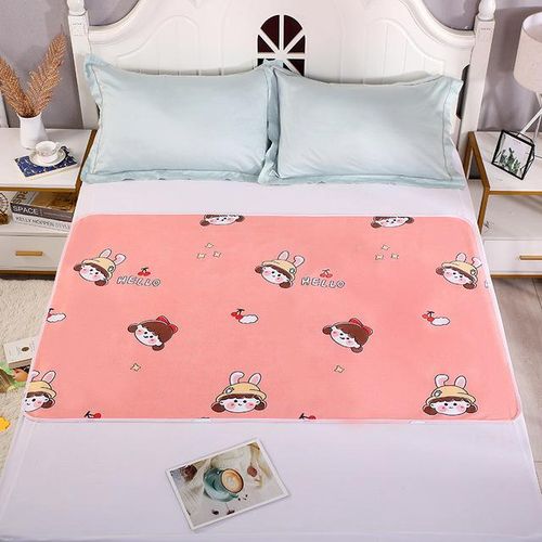 35*45CM Baby Waterproof Diaper Changing Absorbent Mat Baby Nappy Changing Pad Soft Reusable Washable Mattress Pad