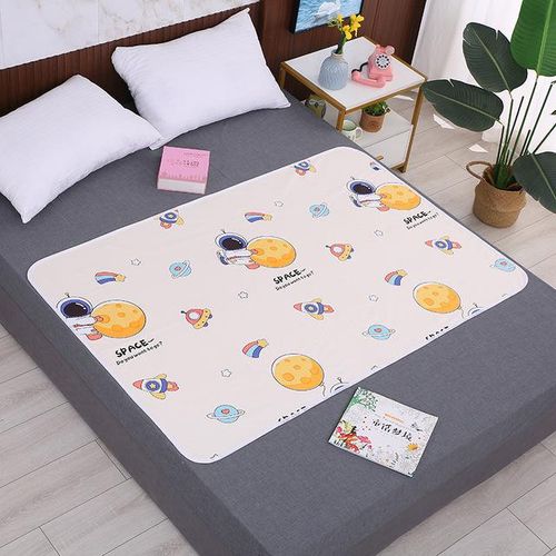 35*45CM Baby Waterproof Diaper Changing Absorbent Mat Baby Nappy Changing Pad Soft Reusable Washable Mattress Pad