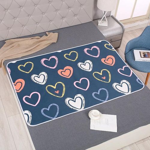35*45CM Baby Waterproof Diaper Changing Absorbent Mat Baby Nappy Changing Pad Soft Reusable Washable Mattress Pad