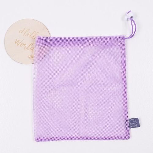 Elinfant 6pc Bamboo Breast Pad Nursing Pads For Mum Waterproof Washable Feeding Pad Bamboo Reusable Breast Pads with Laundry