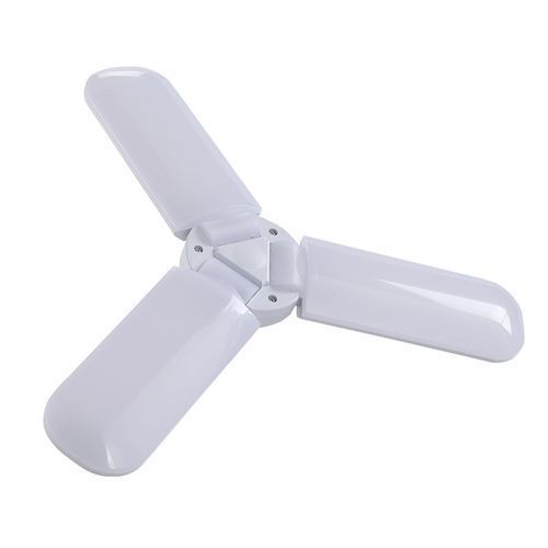 Led Blade Light Fan Bulb With  Pin Foldable Bulb   - White