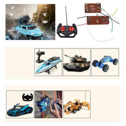 RC Remote Controller With Receiver Board For Remote