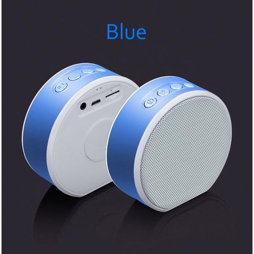 New Portable Wireless Bluetooth Speaker Mini Small Metal Pocket-Sized Music Sound Box Handsfree Outdoor Bass Subwoofer For Phone