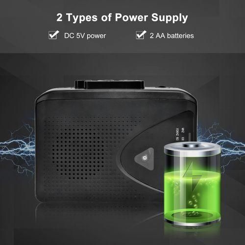 Portable Cassette Player Personal Walkman AMFM Radio With