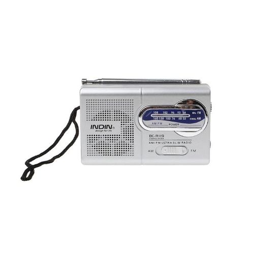 Portable Mini Slim Radio 2-Band Am Fm World Receiver Dc 3v