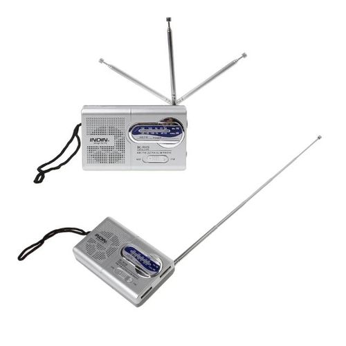 Portable Mini Slim Radio 2-Band Am Fm World Receiver Dc 3v