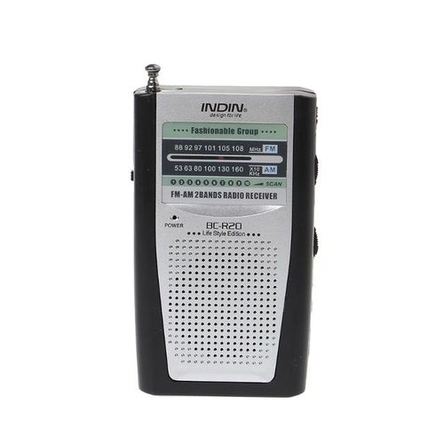 Portable Mini Slim Radio 2-Band Am Fm World Receiver Dc 3v
