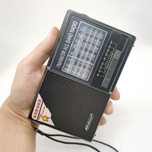 Rechargeable Pocket Radio FMAMSW Short Wave Radio Portable Radio Receiver Retro Radio Gift For Parents