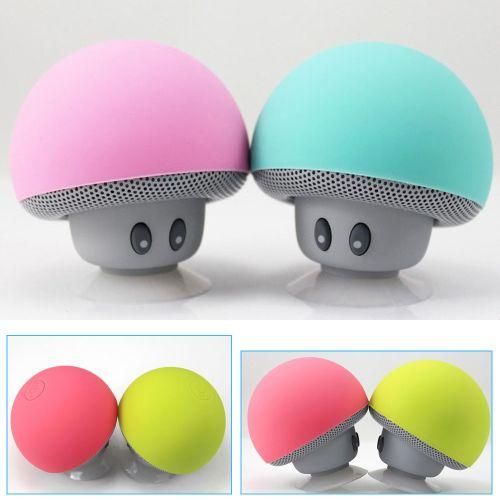 Mini BT Mushroom Speaker Wirelessly Portable Subwoofer With