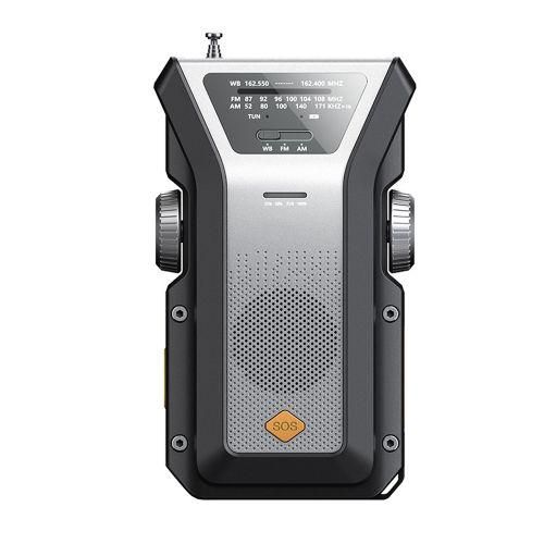 Solar Powered Radio Outdoor Multifunctional Hand Crank