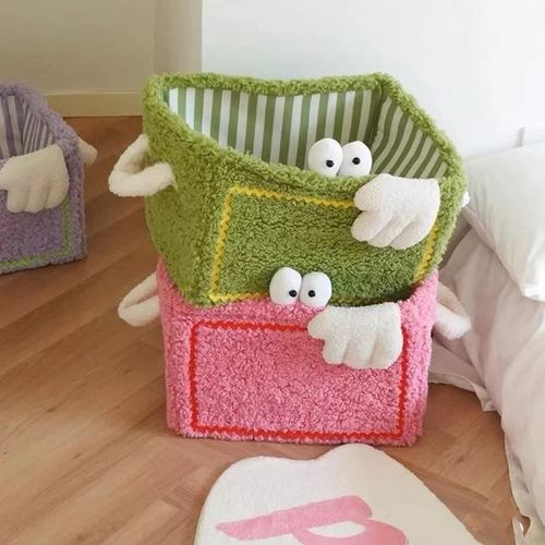 Cute Baby Diaper Bag Nappy Toys Storage Basket Kids Clothes Shoes Organizer Bedding Storage Box Children's Room Decoration