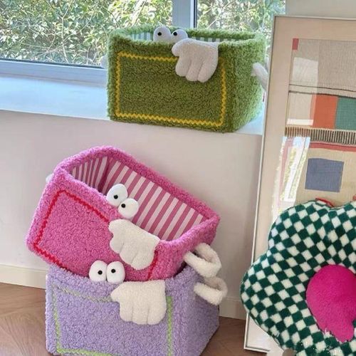 Cute Baby Diaper Bag Nappy Toys Storage Basket Kids Clothes Shoes Organizer Bedding Storage Box Children's Room Decoration